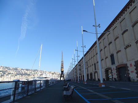 ancient port genova italyの写真素材