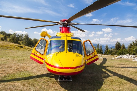 Rescue helicopter のeditorial素材