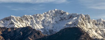 Northern Grigna after heavy snowfall