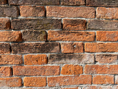 ancient bricks wall. concept for background, wallpaper, structureの写真素材
