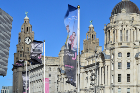 Liverpool waterfrontのeditorial素材