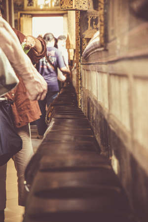 Offers in the templeの写真素材