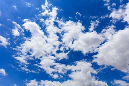 Blue sky with clouds