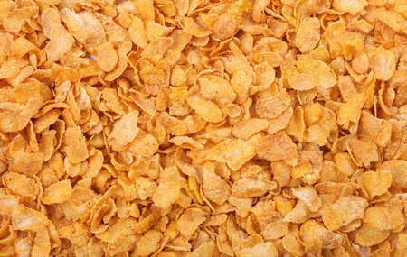 Corn flakes as backgroundの写真素材