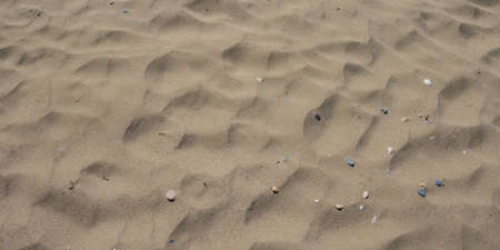 Top view of yellow beach sand background