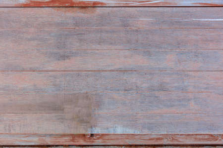 Old wooden planks board texture - full backgroundの写真素材