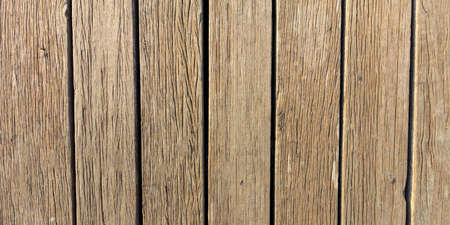 Vintage empty wooden planks background, texture. Closeup viewの写真素材