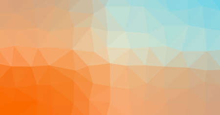 Abstract geometric gradient background texture, colorful shades, low poly triangle pattern, computer graphic, Illustrationのイラスト素材