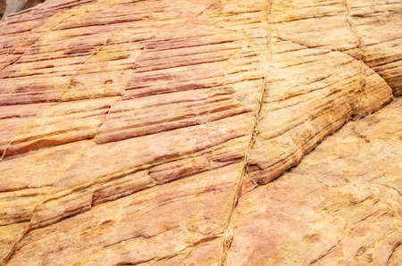 Valley of fire state park, Nevada USA. Red sandstone rock background, texture, closeup view, sunny...