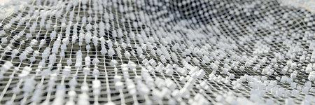 Abstract network background. White Cube particle and lines connection. Crypto currency, big data,...