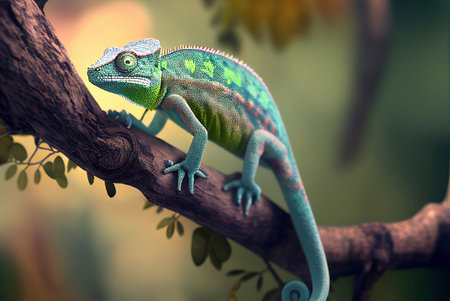 Dry land. Cracked ground. 3d render background.の素材