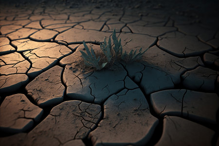 Chameleon on a branch of a tree. Close-up.の素材