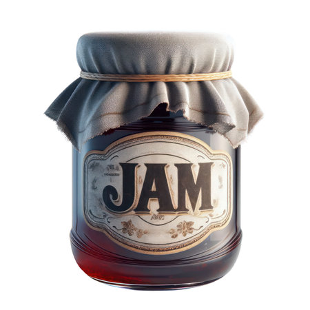 am jar isolated on white transparent background,の素材