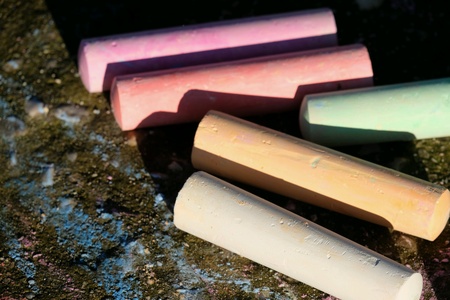 Draw with chalkの素材