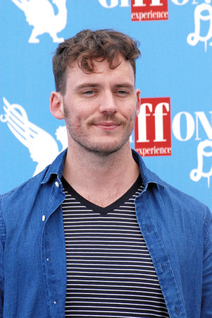 Giffoni Valle Piana, Sa, Italy - July 21, 2016: Sam Claflin at Giffoni Film Festival 2016 - on July 21, 2016 in Giffoni Valle Piana, Italyのeditorial素材