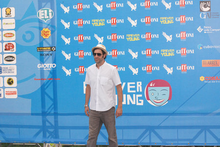 Giffoni Valle Piana, Sa, Italy - July 28, 2013 : Sacha Baron Cohen at Giffoni Film Festival 2013 - on July 28, 2013 in Giffoni Valle Piana, Italyのeditorial素材