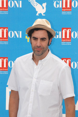 Giffoni Valle Piana, Sa, Italy - July 28, 2013 : Sacha Baron Cohen at Giffoni Film Festival 2013 - on July 28, 2013 in Giffoni Valle Piana, Italyのeditorial素材