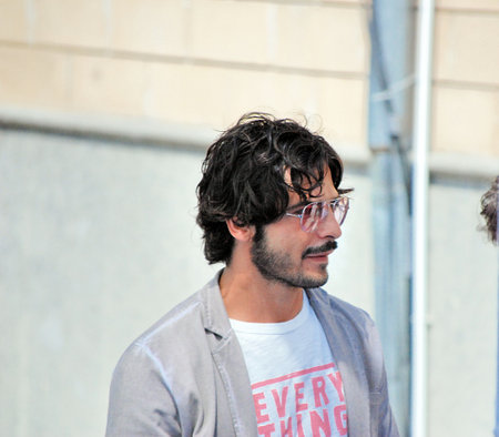 Giffoni Valle Piana, Sa, Italy - July 22, 2013 : Marco Bocci at Giffoni Film Festival 2013 - on July 22, 2013 in Giffoni Valle Piana, Italyのeditorial素材