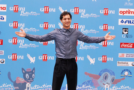 Giffoni Valle Piana, Sa, Italy - July 17, 2016 : Alessandro Tersigni at Giffoni Film Festival 2016 - on July 17, 2016 in Giffoni Valle Piana, Italyのeditorial素材