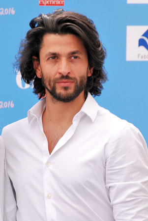 Giffoni Valle Piana, Sa, Italy - July 17, 2016 : Gianni Rosato at Giffoni Film Festival 2016 - on July 17, 2016 in Giffoni Valle Piana, Italyのeditorial素材