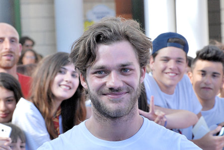 Giffoni Valle Piana, Sa, Italy - July 18, 2016 : Lorenzo Richelmy at Giffoni Film Festival 2016 - on July 18, 2016 in Giffoni Valle Piana, Italyのeditorial素材