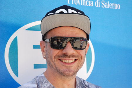 Giffoni Valle Piana, Salerno, Italia - 22 Luglio, 2013 : Don Joe al Giffoni Film Festival 2013 - il 22 Luglio, 2013 a Giffoni Valle Piana, Italiaのeditorial素材