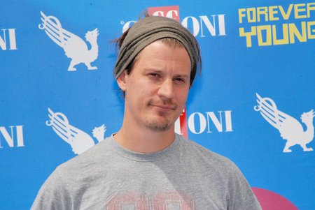 Giffoni Valle Piana, Salerno, Italia - 24 Luglio, 2013 : Antti Haikala al Giffoni Film Festival 2013 - il 24 Luglio, 2013 a Giffoni Valle Piana, Italiaのeditorial素材