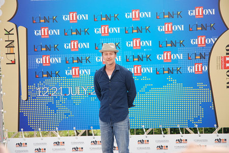 Giffoni Valle Piana, Salerno, Italia - 13 Luglio, 2011 : Edward Norton al Giffoni Film Festival 2011 - il 13 Luglio, 2011 a Giffoni Valle Piana, Italiaのeditorial素材