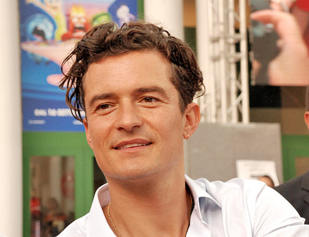 Giffoni Valle Piana, Salerno, Italia - 25 Luglio, 2015 : Orlando Bloom al Giffoni Film Festival 2015 - il 25 Luglio, 2015 a Giffoni Valle Piana, Italiaのeditorial素材