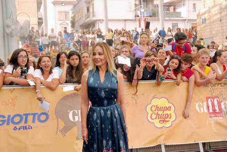 Giffoni Valle Piana, Salerno, Italia - 27 Luglio, 2014 : Ornella Muti al Giffoni Film Festival 2014 - il 27 Luglio, 2014 a Giffoni Valle Piana, Italiaのeditorial素材