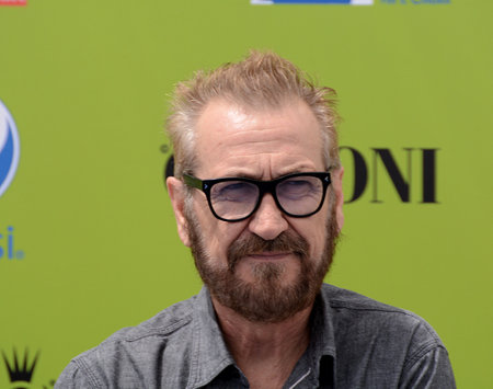 Giffoni Valle Piana, Sa, Italy - July 17, 2017 : Marco Giallini at Giffoni Film Festival 2017 - on July 17, 2017 in Giffoni Valle Piana, Italyのeditorial素材