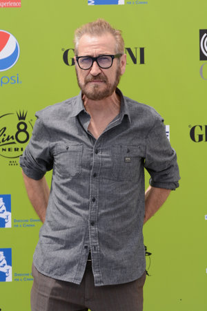 Giffoni Valle Piana, Sa, Italy - July 17, 2017 : Marco Giallini at Giffoni Film Festival 2017 - on July 17, 2017 in Giffoni Valle Piana, Italyのeditorial素材