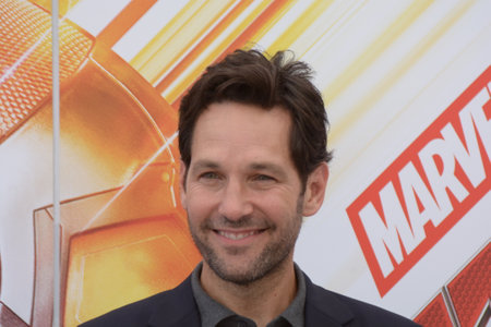 Giffoni Valle Piana, Sa, Italy - July 20, 2018 : Paul Rudd at Giffoni Film Festival 2018 - on July 20, 2018 in Giffoni Valle Piana, Italyのeditorial素材