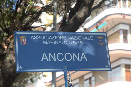Italy : The XX National Meeting of the Italian Sailors Association at Salerno, September 29, 2019.のeditorial素材
