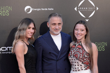 Italy: Italian Fashion Talent Awards, a national fashion contest to promote the creativity of young talents designers, at Salerno Maritime Terminal, June 24,2021.のeditorial素材