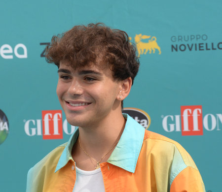 GIFFONI VALLE PIANA,ITALY - July 22,2023 : Luciano Spinelli at Giffoni Film Festival 2023 - on July 22, 2023 in Giffoni Valle Piana, Italy.のeditorial素材