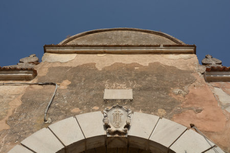 Italy: View of Padula Charterhouse, September 30, 2023.のeditorial素材