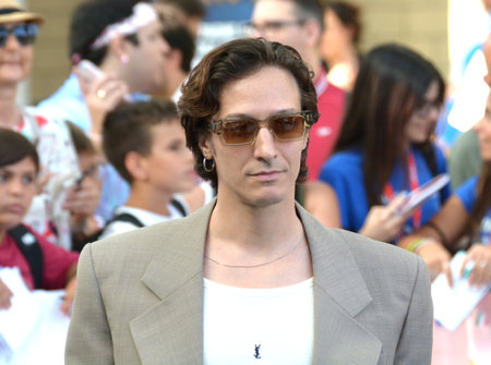 GIFFONI VALLE PIANA,ITALY - July 20,2024 : Dario Aita at Giffoni Film Festival 2024 - on July 20, 2024 in Giffoni Valle Piana, Italy.のeditorial素材