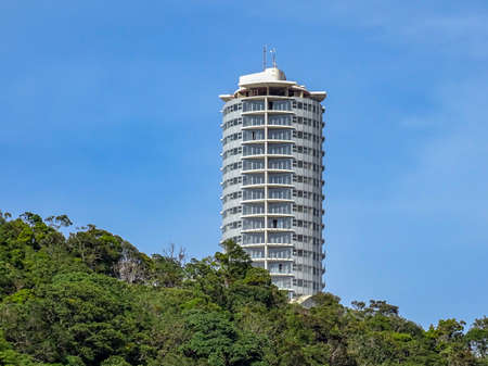 Caracas, Venezuela: view of the hotel Humboldt on the top of Avila mountain.