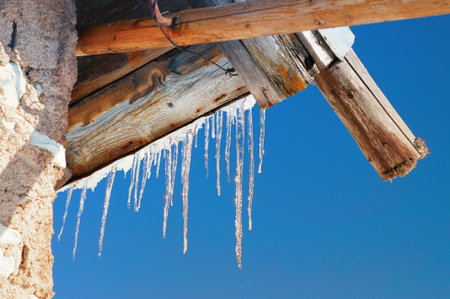 ice crystalsの写真素材
