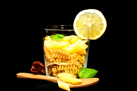 Cup of Pastaの写真素材