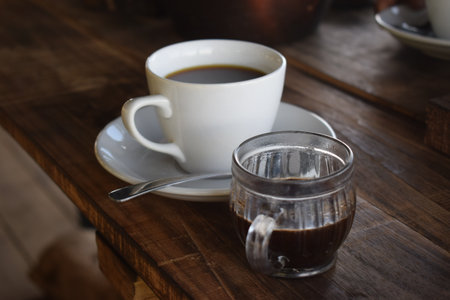 luwak coffee cupの写真素材