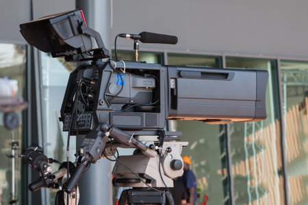 Professional Digital Video Camera for Tv News Broadcasting