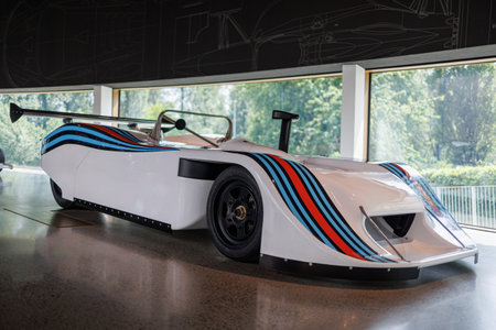 Italian Lancia Competition Car LC1 built to compete in the 1980s in the Sportprototype World...