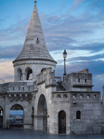 Fisherman's Bastion,Hungarian Gem, Budapest - Hungary.の写真素材