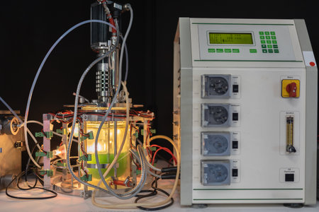 Regenerative Life Support System Simulator - Space Astronauts Missions.の写真素材