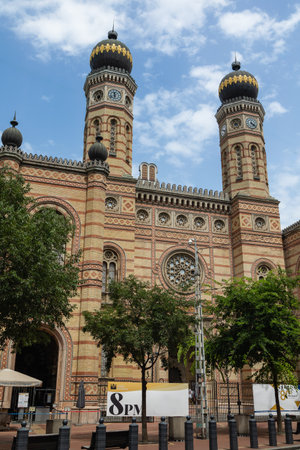 Budapest Grand Synagogue - Hungary.の写真素材