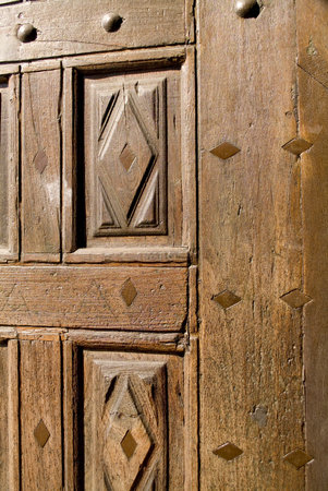 ancient doorの写真素材