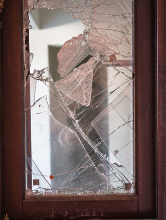 Burglary of glass window