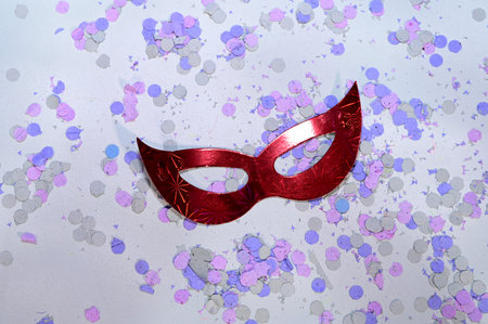 carnival costume mask brazilian carnival party, joy fun revelry